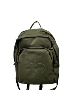 GREEN MEN'S BACKPACK IN ROCCO BAROCCO ECO-LEATHER ROCCO BAROCCO | RBR914B4802VERDE